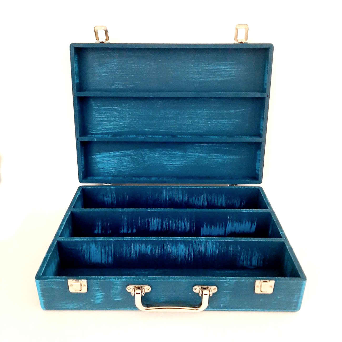 Trousse à crayons en bois design Van Gogh – papeterie artistique pour école et bureau