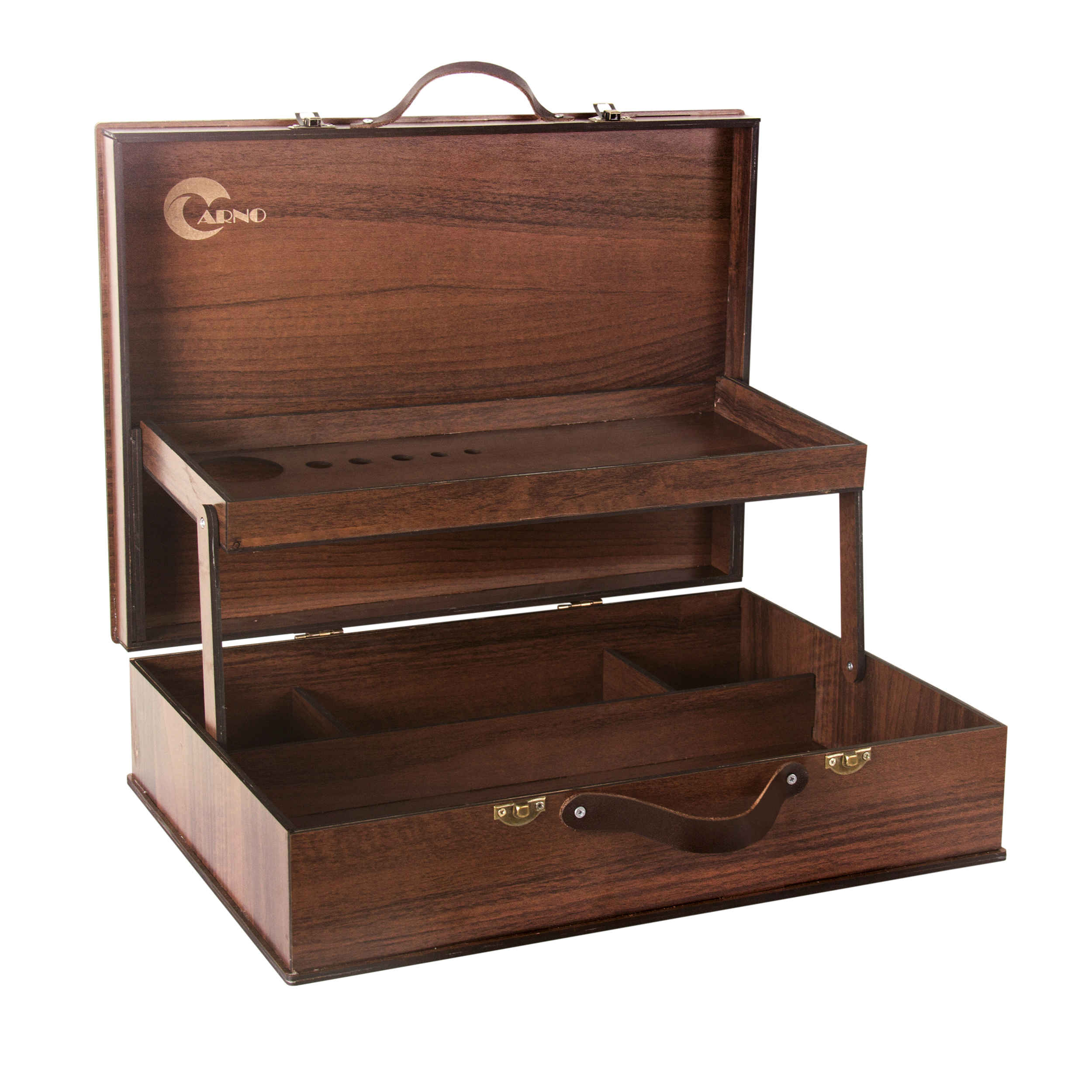 Porte-crayons en bois – organisateur de bureau stylé pour école et bureau