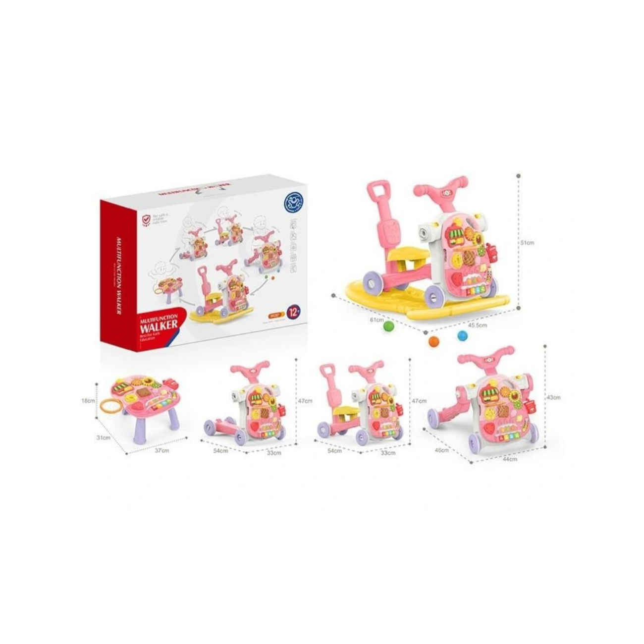 Trotteur pour bébé – Idéal pour les premiers pas en toute sécurité et la marche assurée du tout-petit