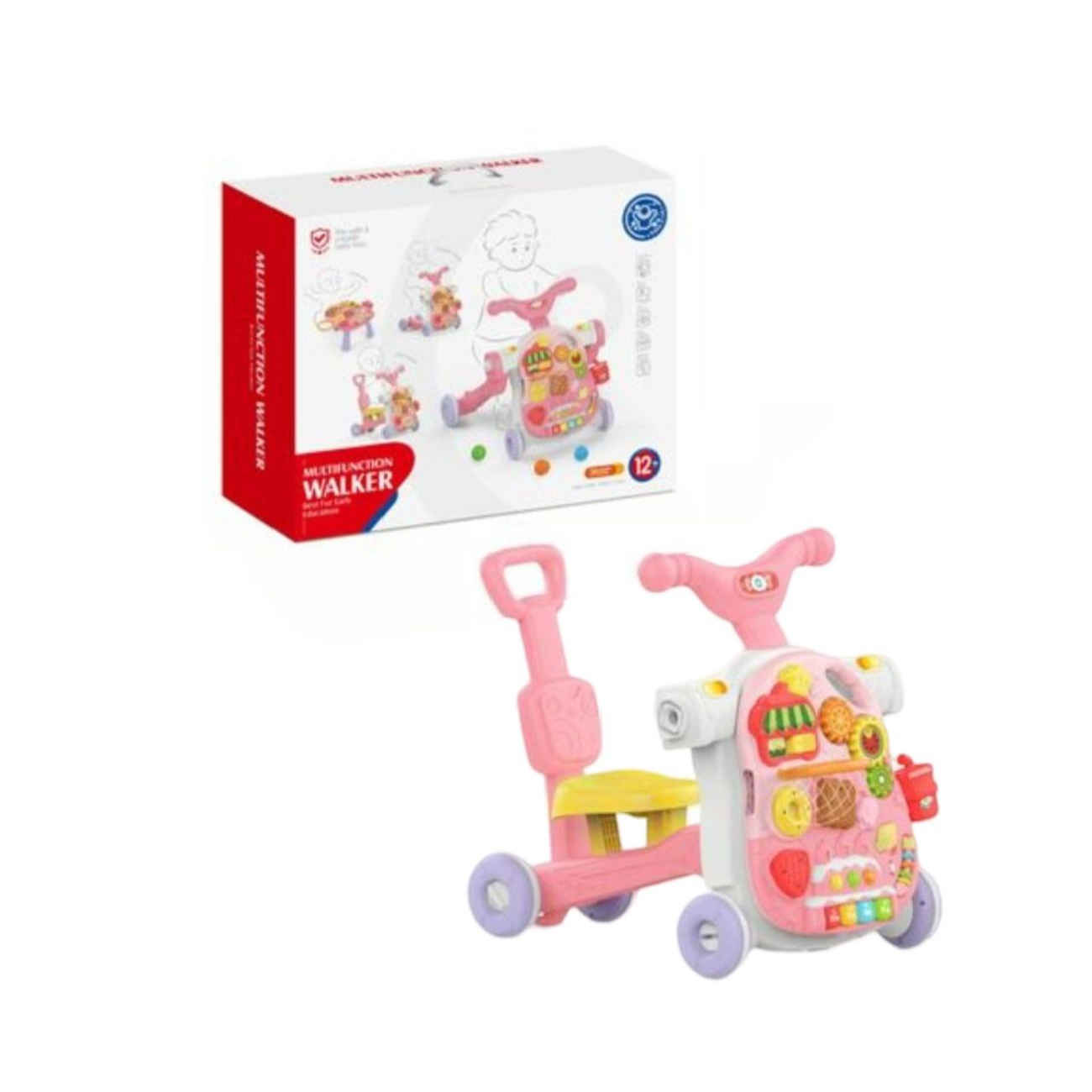 Trotteur pour bébé – Idéal pour les premiers pas en toute sécurité et la marche assurée du tout-petit