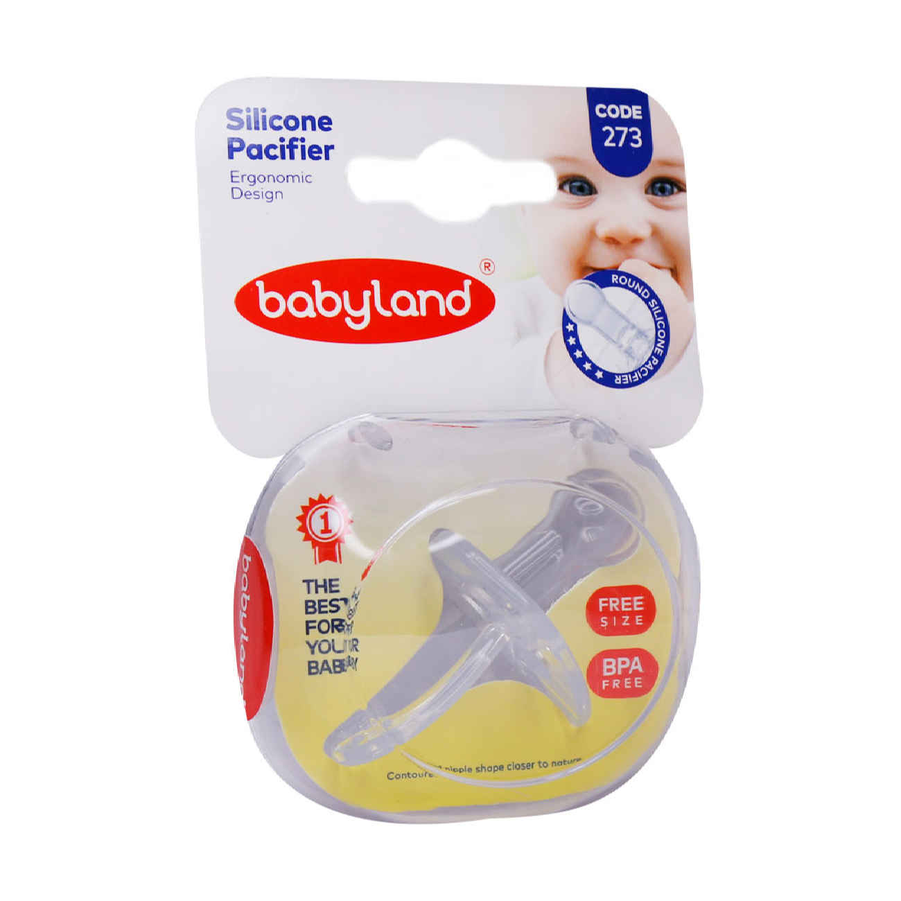 Sucette orthodontique blanche – Douce et délicate pour votre bébé