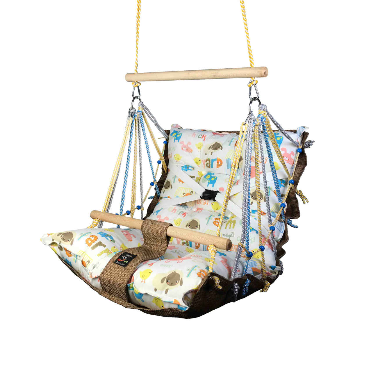 Meilleure Balancelle pour Bébé – Gain de Place, Confort Optimal et Sécurité avec Motif Animaux