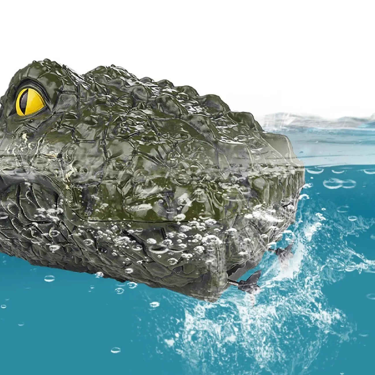 Croc Attack – La Bête Radiocommandée Surpuissante aux Mâchoires Impressionnantes & Éclaboussures Explosives