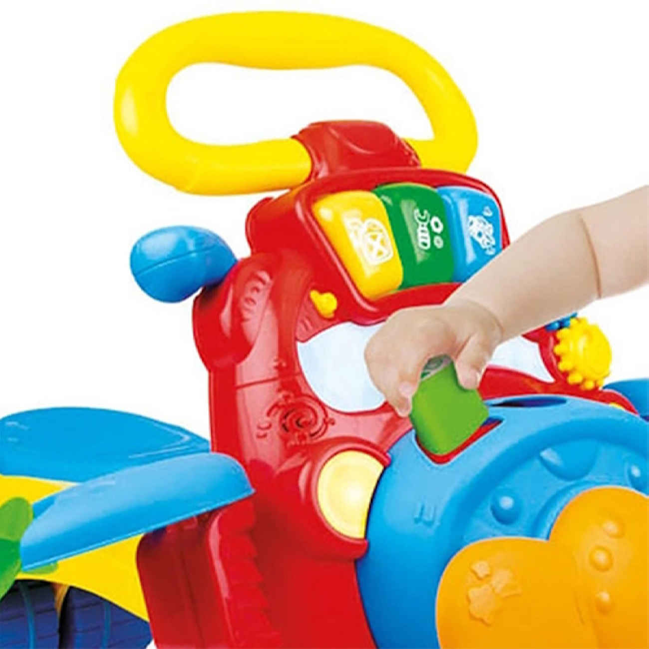 Trotteur pour Bébé à Thème Avion – Safe et Ludique, Aide à la Mobilité pour Tout-Petits