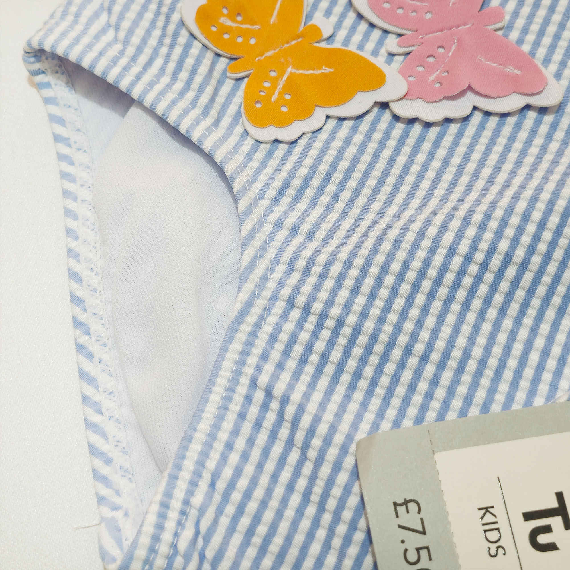 Maillot de Bain Bébé Papillon – Idéal pour les Cours de Natation et les Journées à la Plage