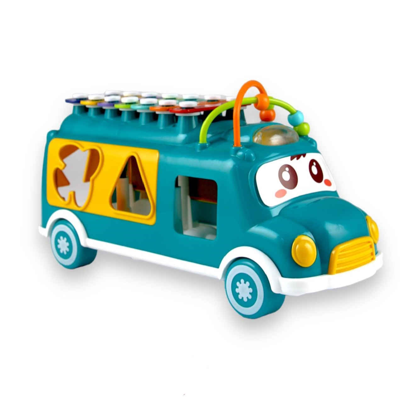 Jouet Xylophone Bus Fantaisie – Apprentissage Musical Ludique pour Tout-Petits