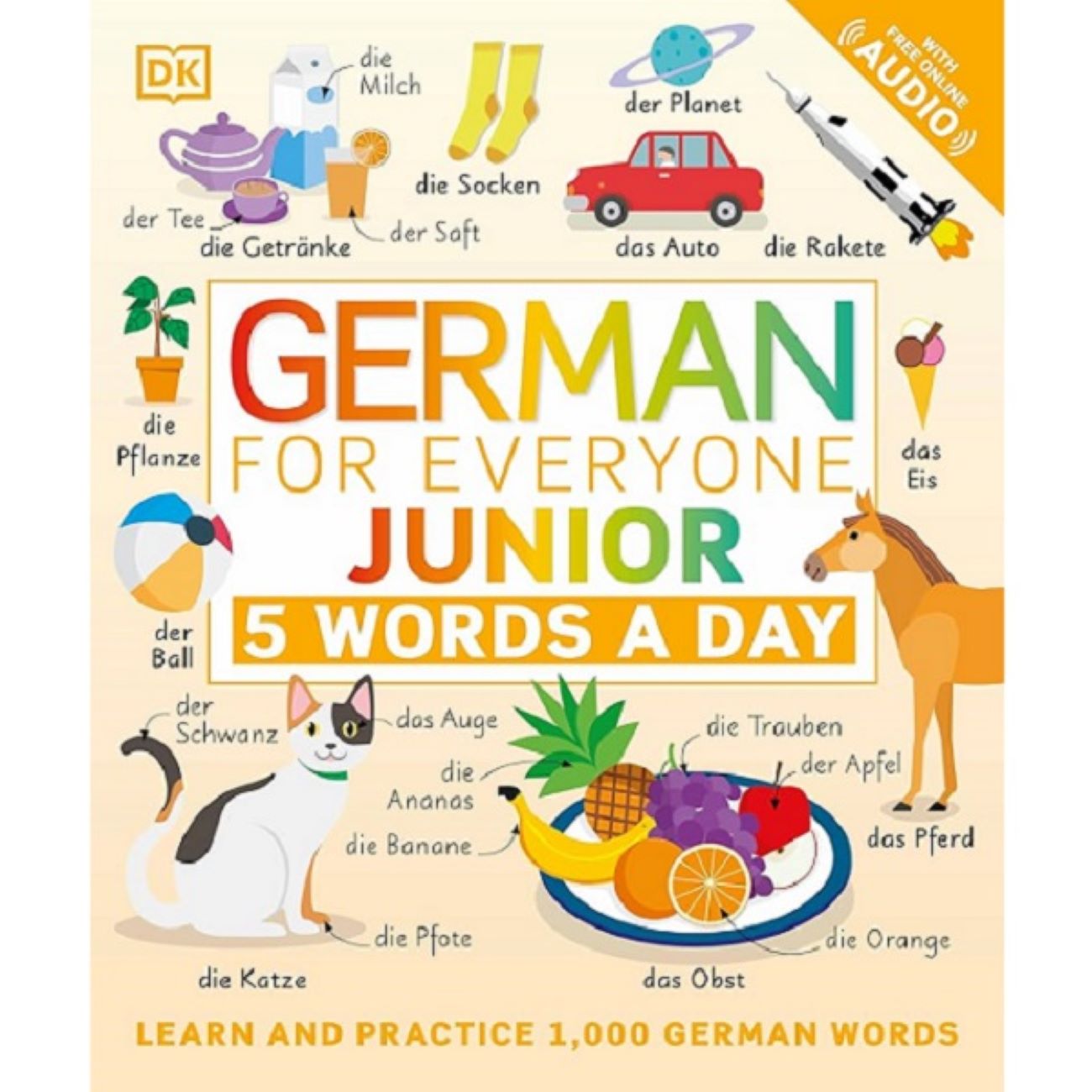 German for Everyone Junior Book-German Dictionary