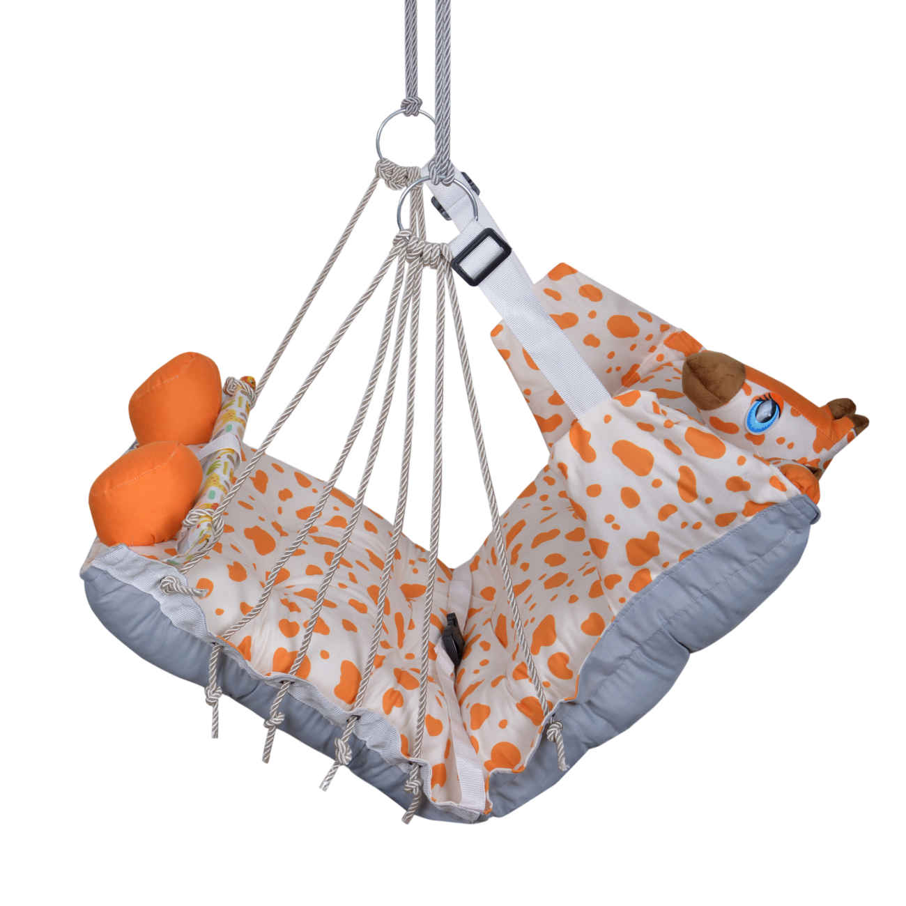 Balançoire Bébé et Tout-petit Relaxante Girafe – Confort et Soin pour les Petits en Pleine Croissance