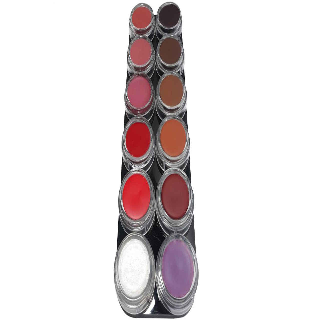 Palette de 12 Rouges à Lèvres Hantin – Haute Pigmentation – Formule Sans Plomb et Sécurisée