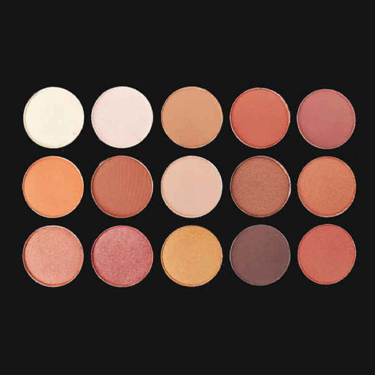 Palette de Fards à Paupières Hantin “Velvet Rose” – Teintes Intenses, Mat et Satiné