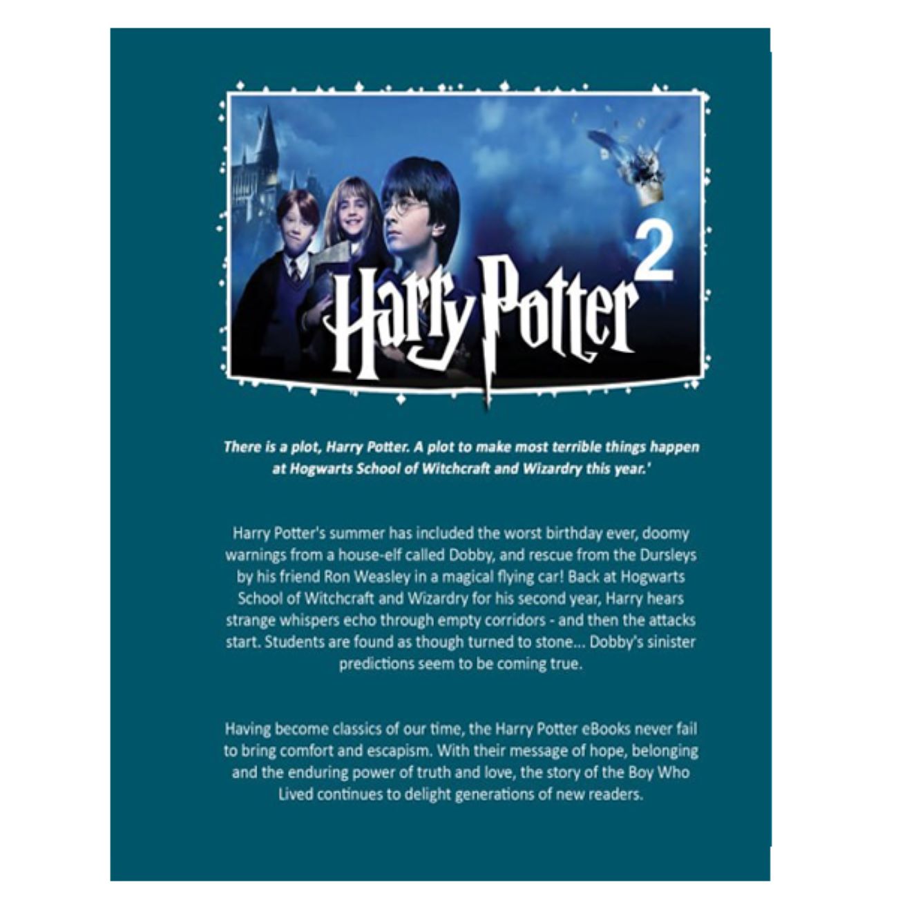 Harry Potter and the Chamber of Secrets Novel by J. K. Rowling (English)