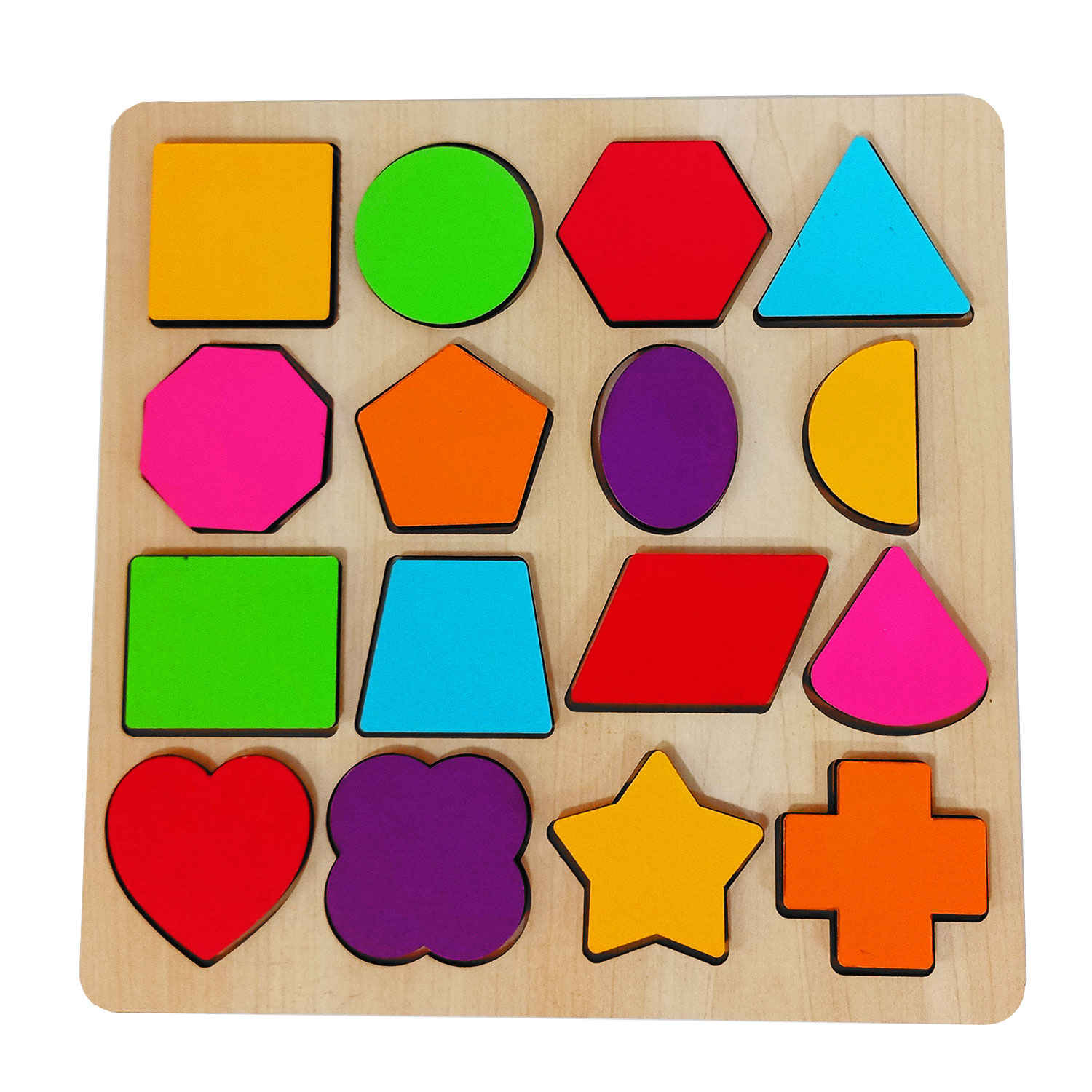 Ensemble éducatif interactif pour l’apprentissage des formes géométriques – Jouet pédagogique pour la petite enfance