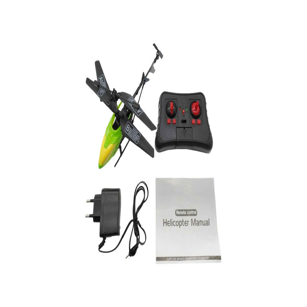 Hélicoptère RC LH Model 1303 – Double Moteur & Télécommande 3,5 Canaux avec Fonction Rechargeable
