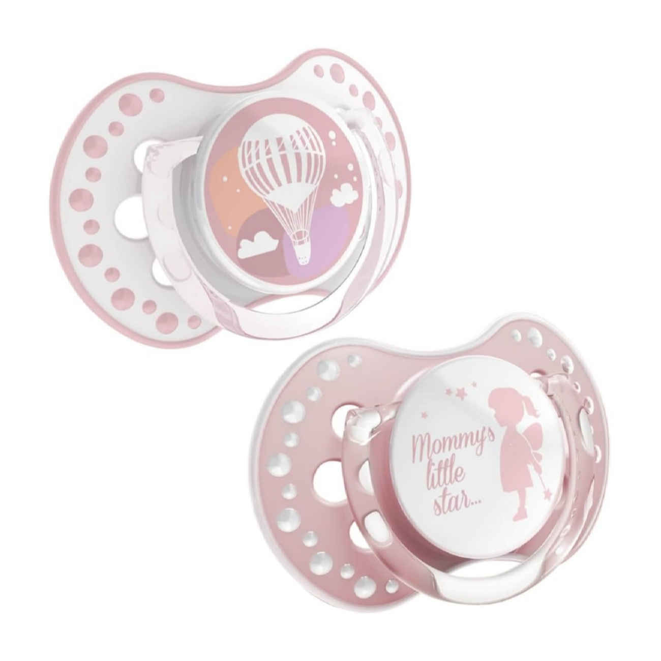 Sucettes orthodontiques Lavi – Modèle Fierté et Joie – Confort et soin garantis (lot de 2)