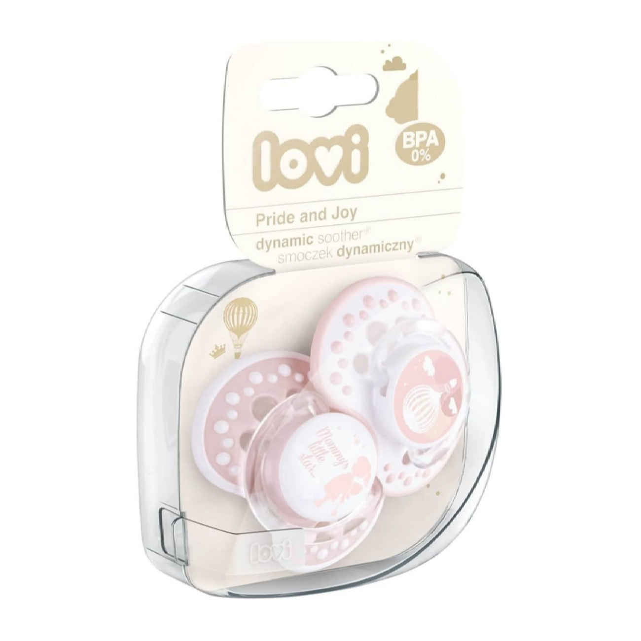 Sucettes orthodontiques Lavi – Modèle Fierté et Joie – Confort et soin garantis (lot de 2)