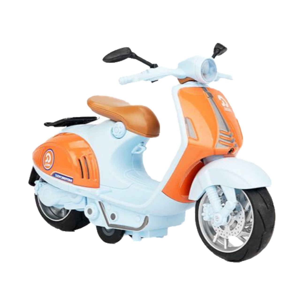 Jouet Scooter Vespa Musical – Design Classique avec Phares et Musique pour Enfants