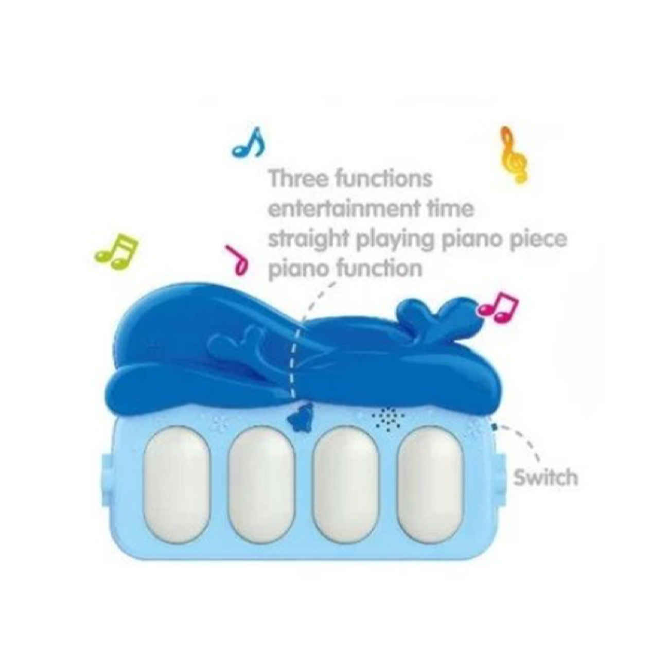 Tapis d’éveil bébé Océan merveilleux – Calmant et captivant