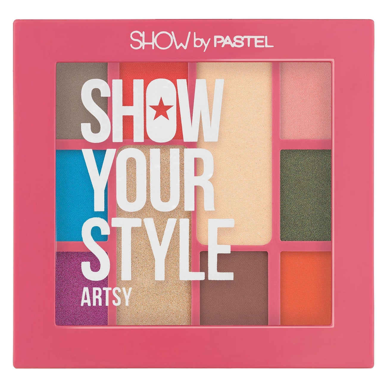 Palette de Fards à Paupières Pastel Modèle Artsy – Couleurs Mattes & Harmonieuses