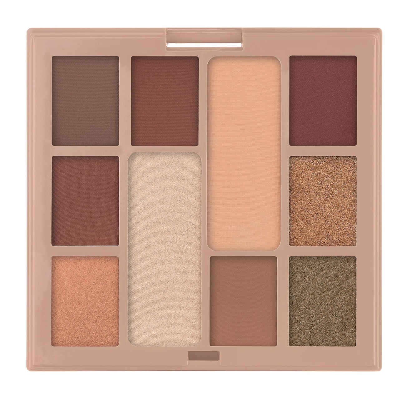 Palette de Fards à Paupières Pastel Modèle NATURAL – Haute Pigmentation & Texture Veloutée