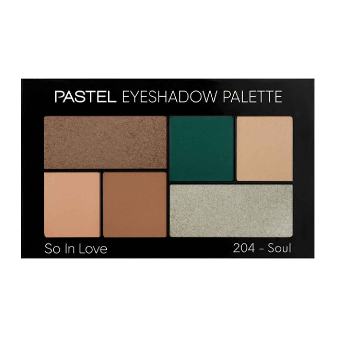 Palette de Fards à Paupières Pastel So In Love – Nuances Mattes & Nacrées, Haute Pigmentation et Longue Tenue