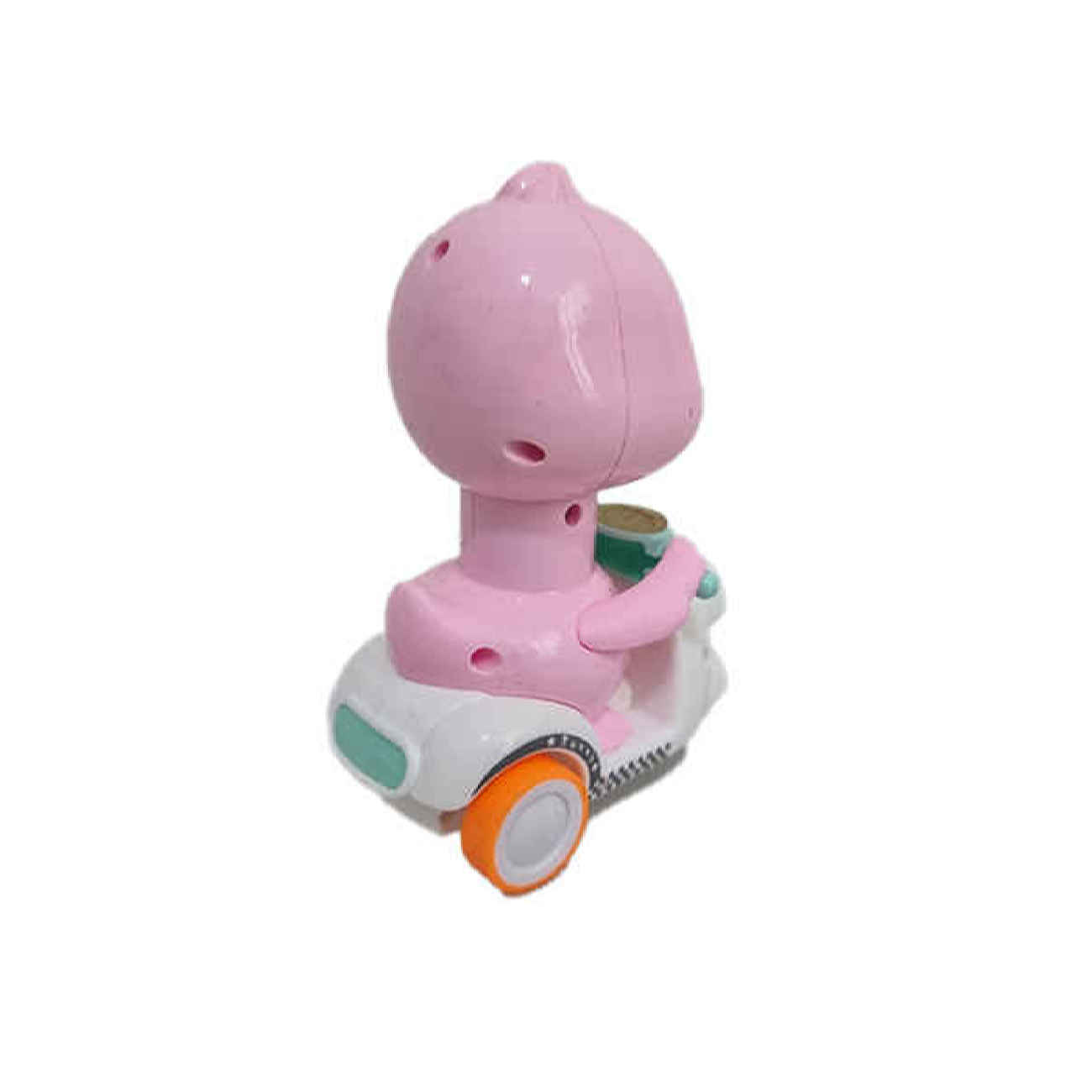 Jouet Moto Rose Canard – À Friction, Sans Piles, Parfait pour Tout-Petits