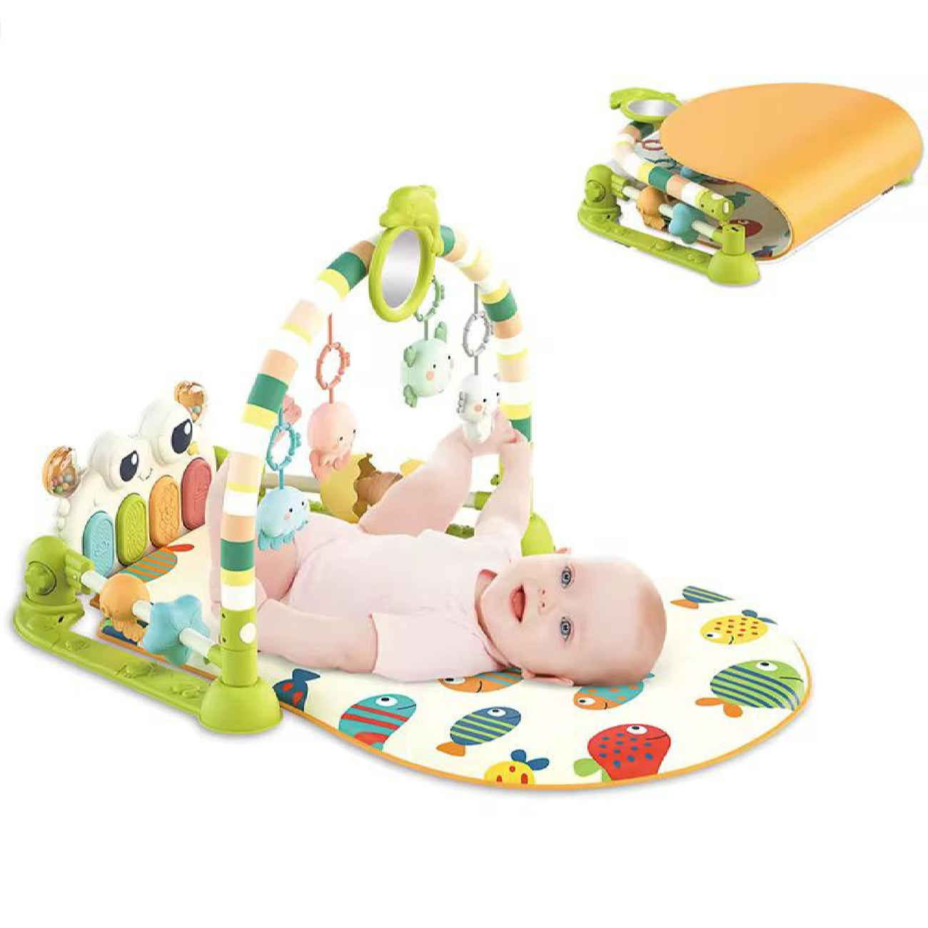 Tapis de Jeu Élégant pour Chambres de Bébé, Crèches et Espaces de Vie