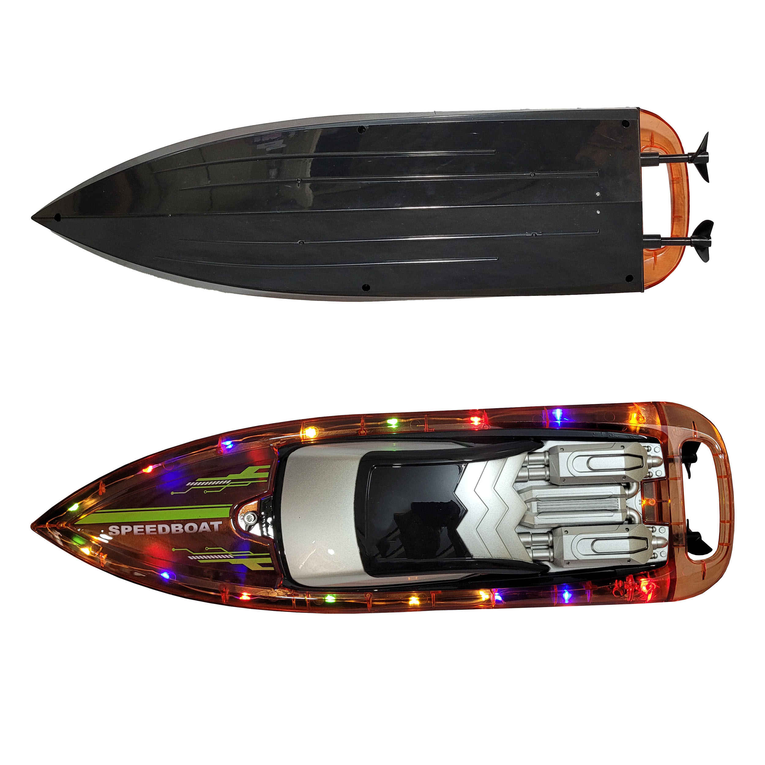 Bateau de course télécommandé haut de gamme – Plaisir infini en cuivre