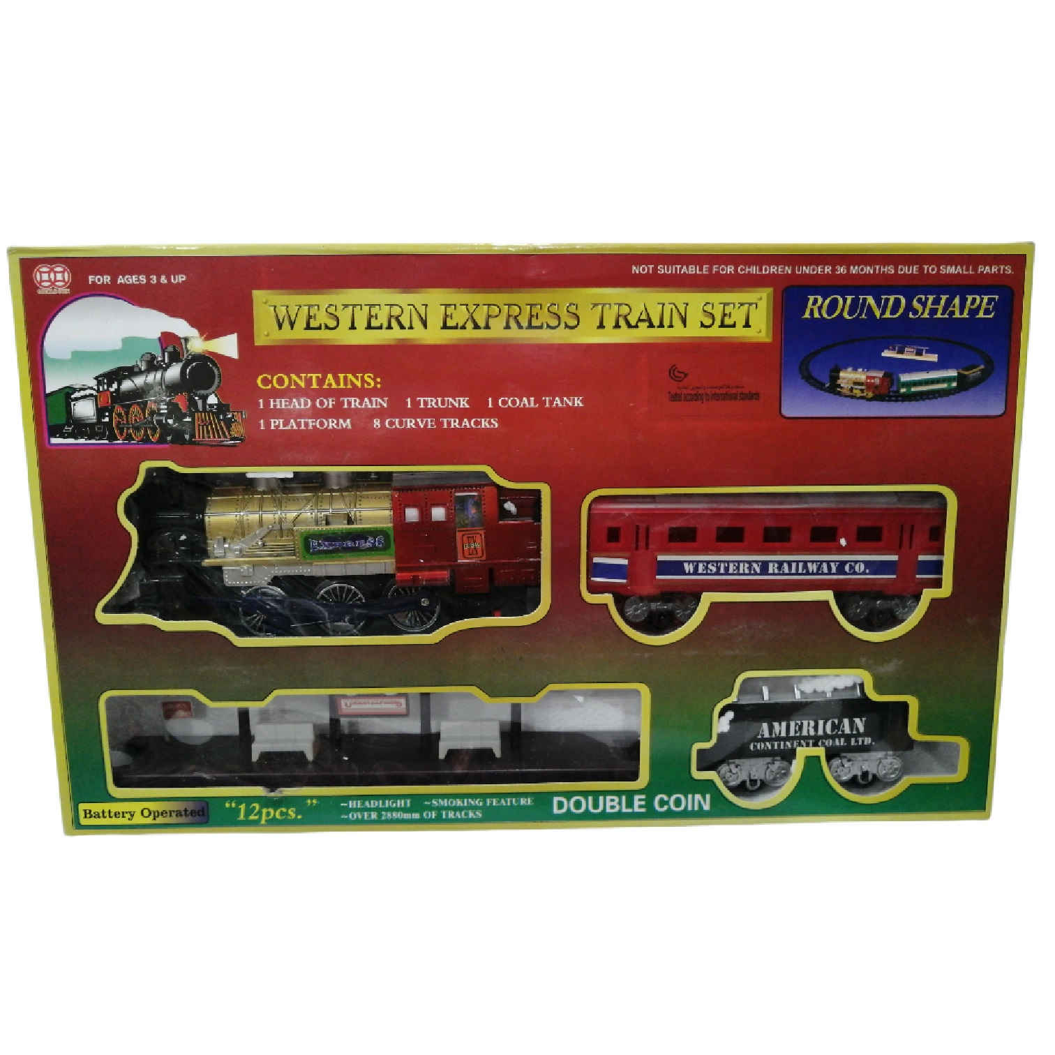 Ensemble de Train Jouet pour Enfants – Sécurisé, Amusant & Durable avec Pistes Complètes