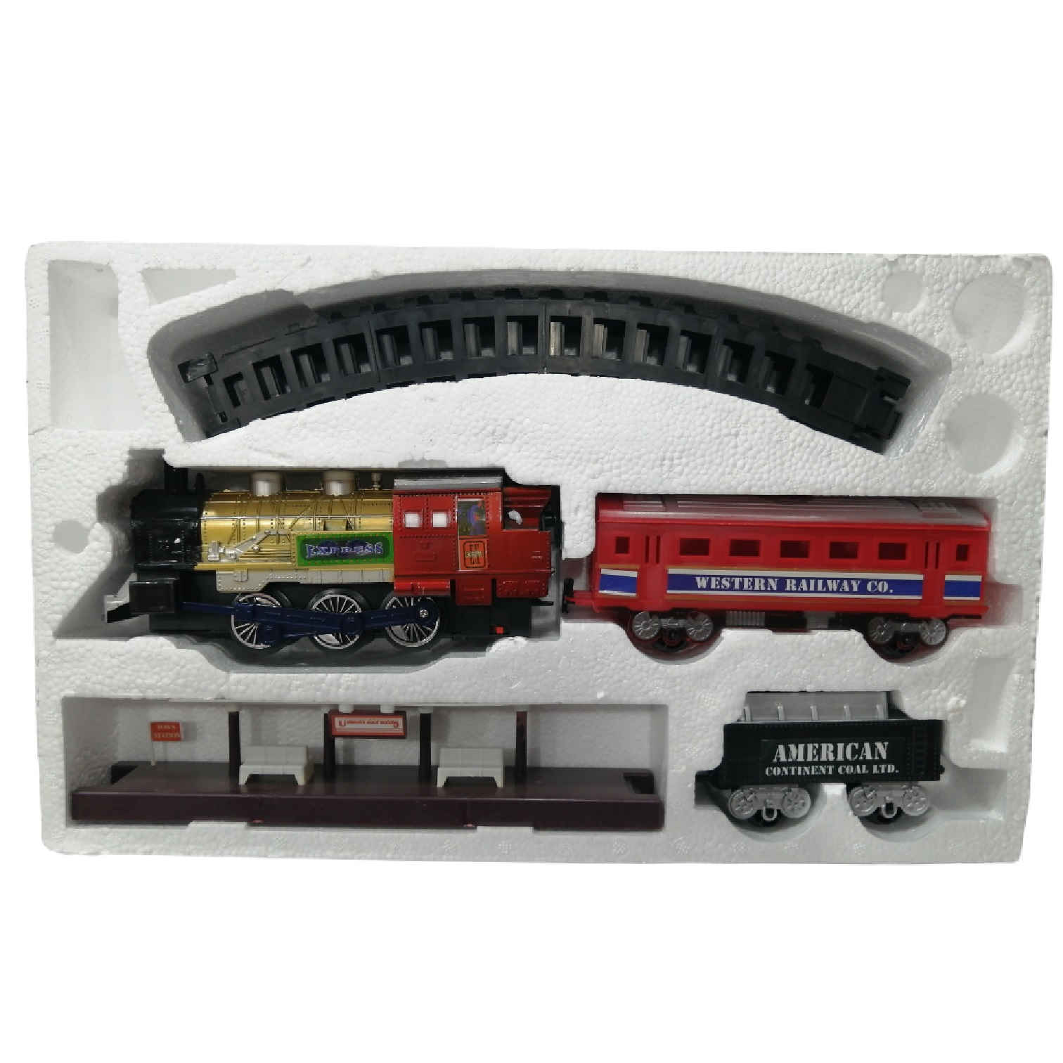 Ensemble de Train Jouet pour Enfants – Sécurisé, Amusant & Durable avec Pistes Complètes