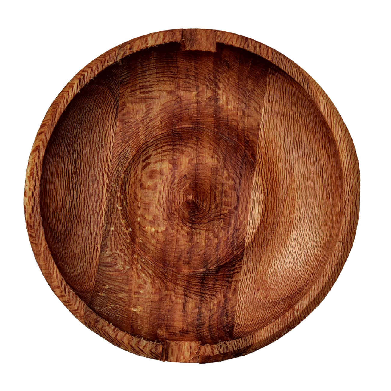 Cendrier en bois d’inspiration naturelle – Teinte brun clair