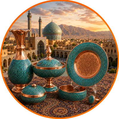Incrustation de Turquoise