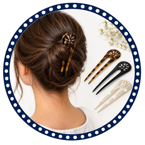 Fourches et Baguettes pour Cheveux