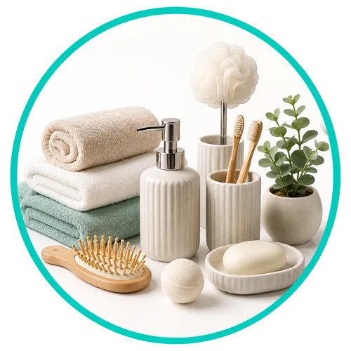 Accessoires de salle de bain